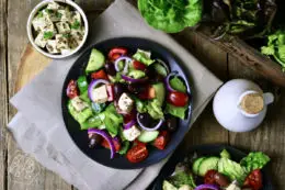 Greek farmer’s salad