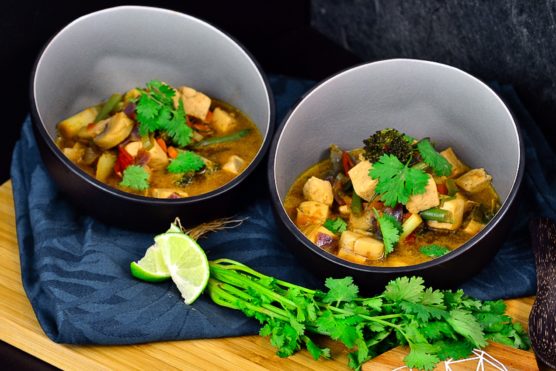 Thailändische Tom-Yam-Suppe