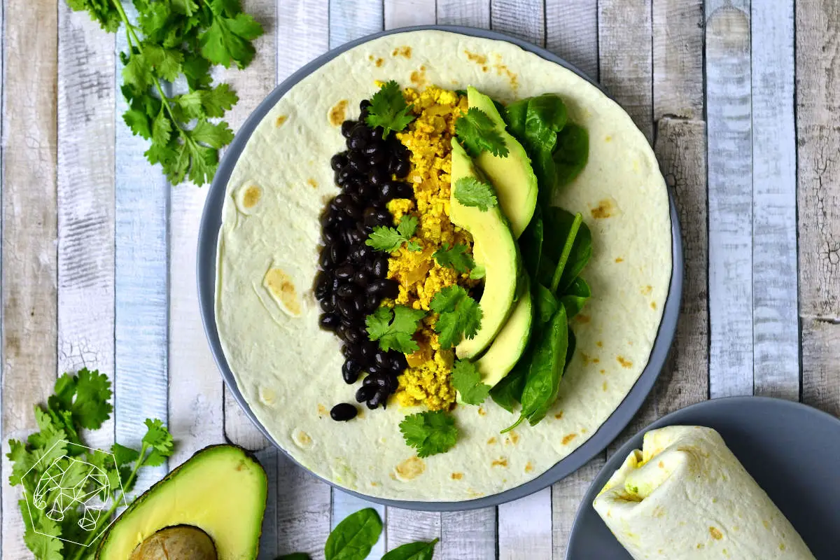 Mexikanische Frühstücks-Burritos - Discover Vegan