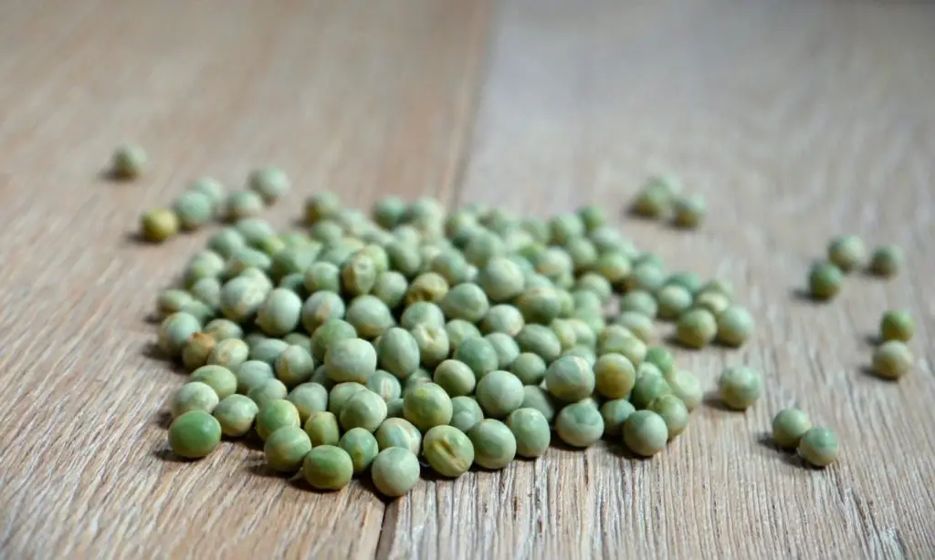 Peas are used in meat alternatives