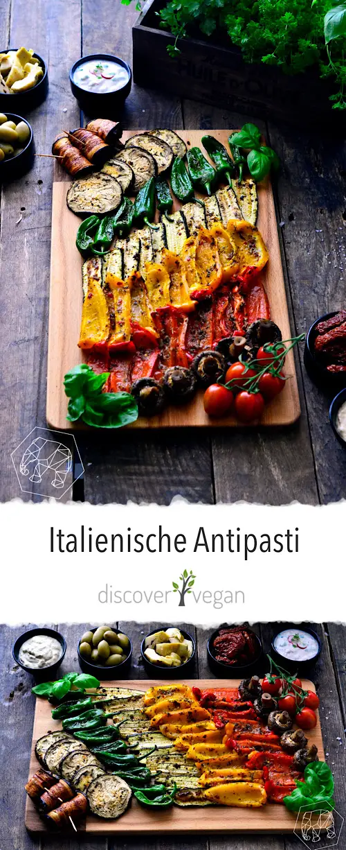 Italienische Antipasti - einfach und schnell aus dem Ofen