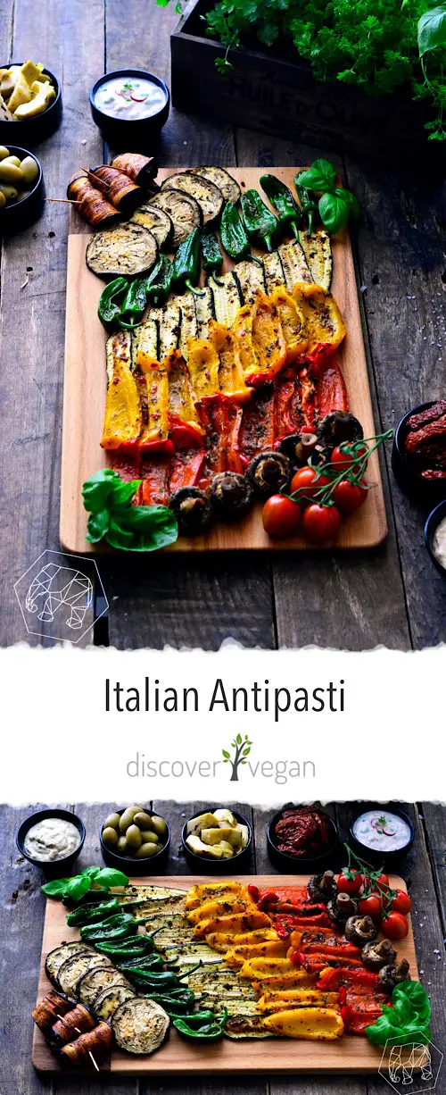 Italian Antipasti - Baked Vegetables 