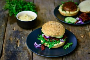 Portobello burger