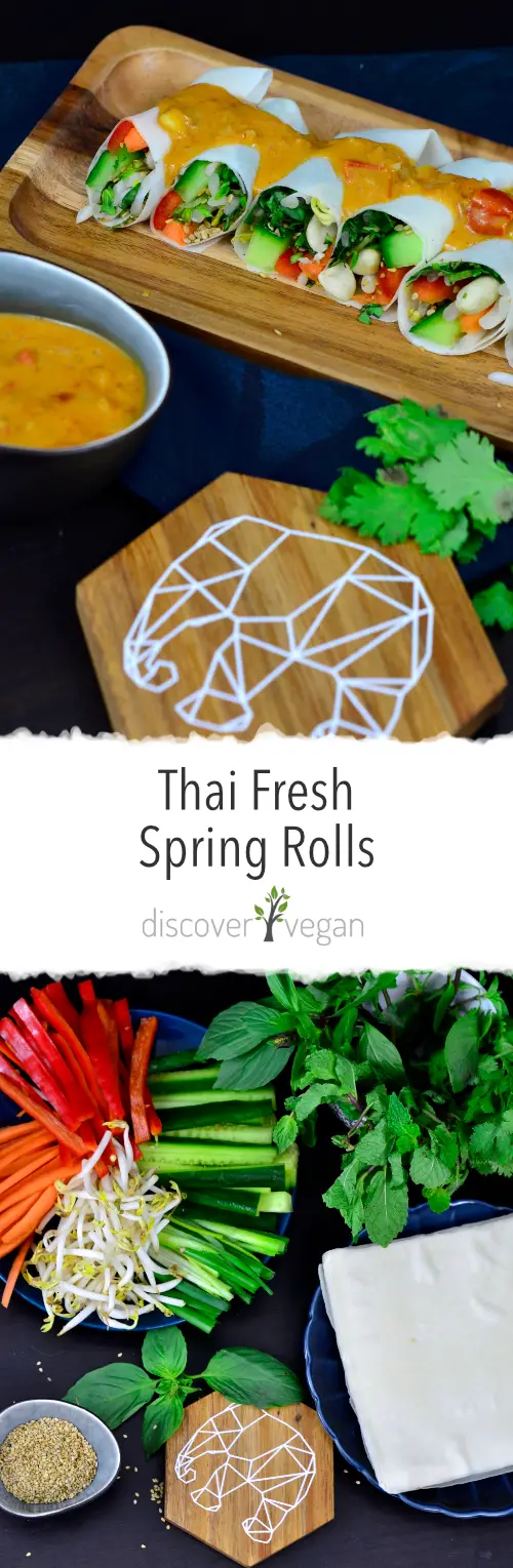 Thai Fresh Spring Rolls